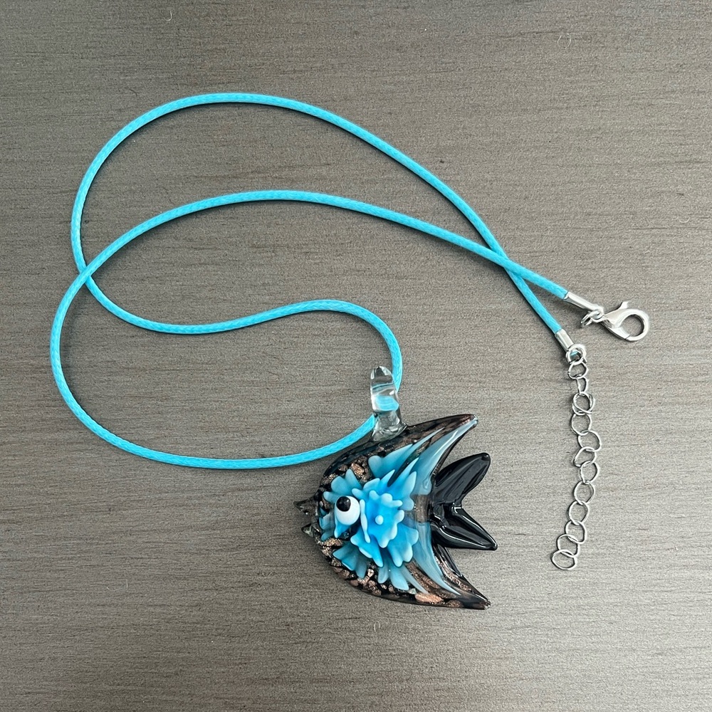 Glass Fish Pendant
